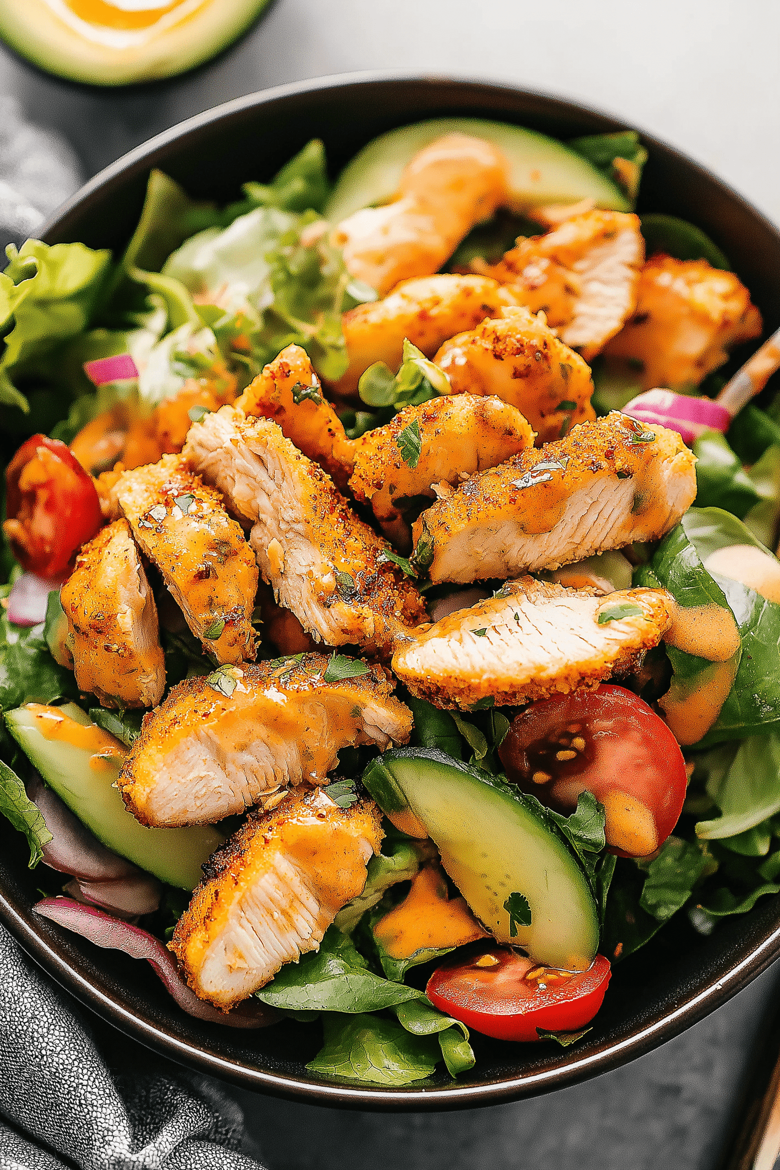 Crispy Chicken Salad