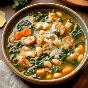 Sausage Kale White Bean Soup