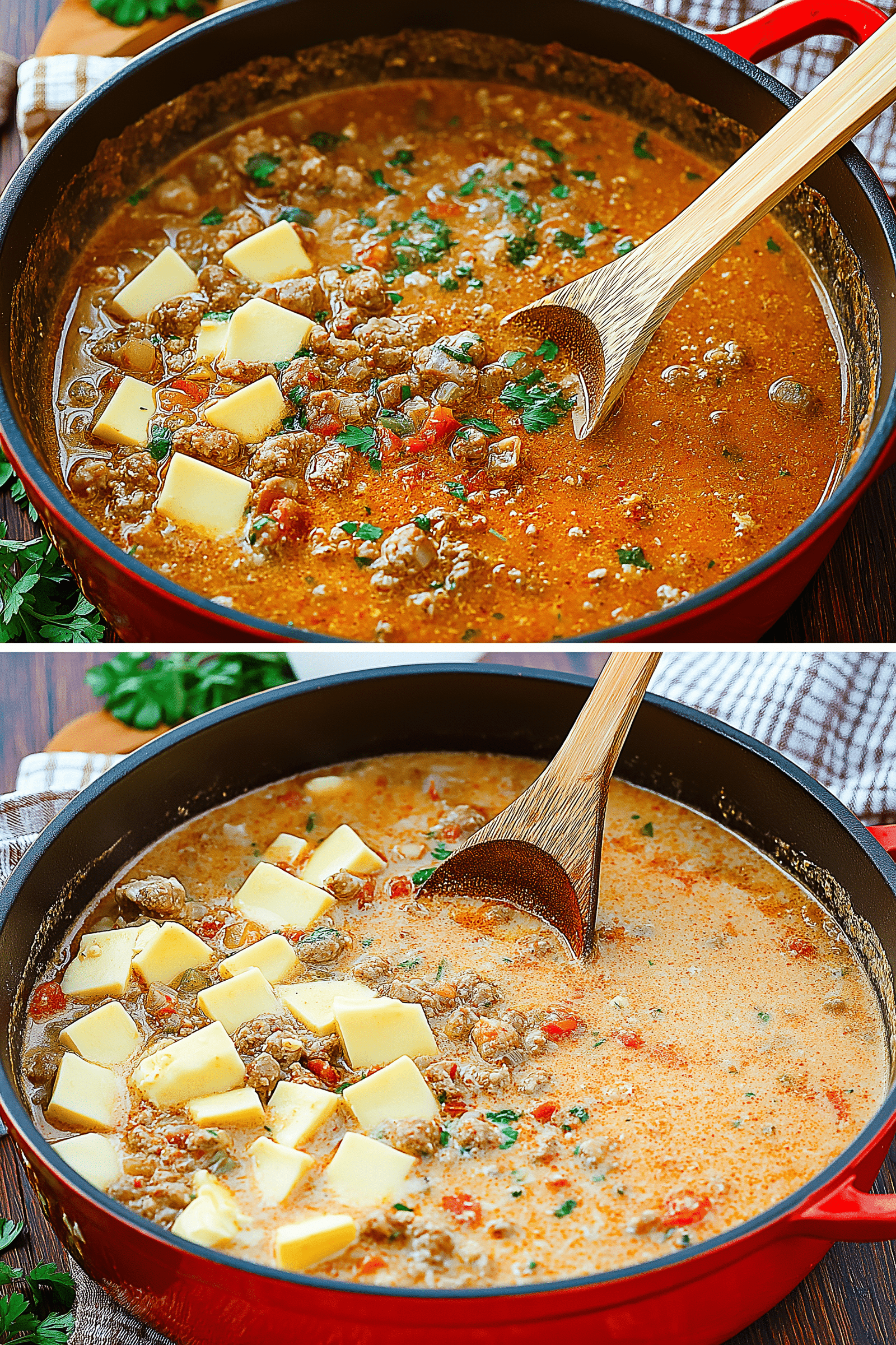 Creamy Italian Sausage Soup