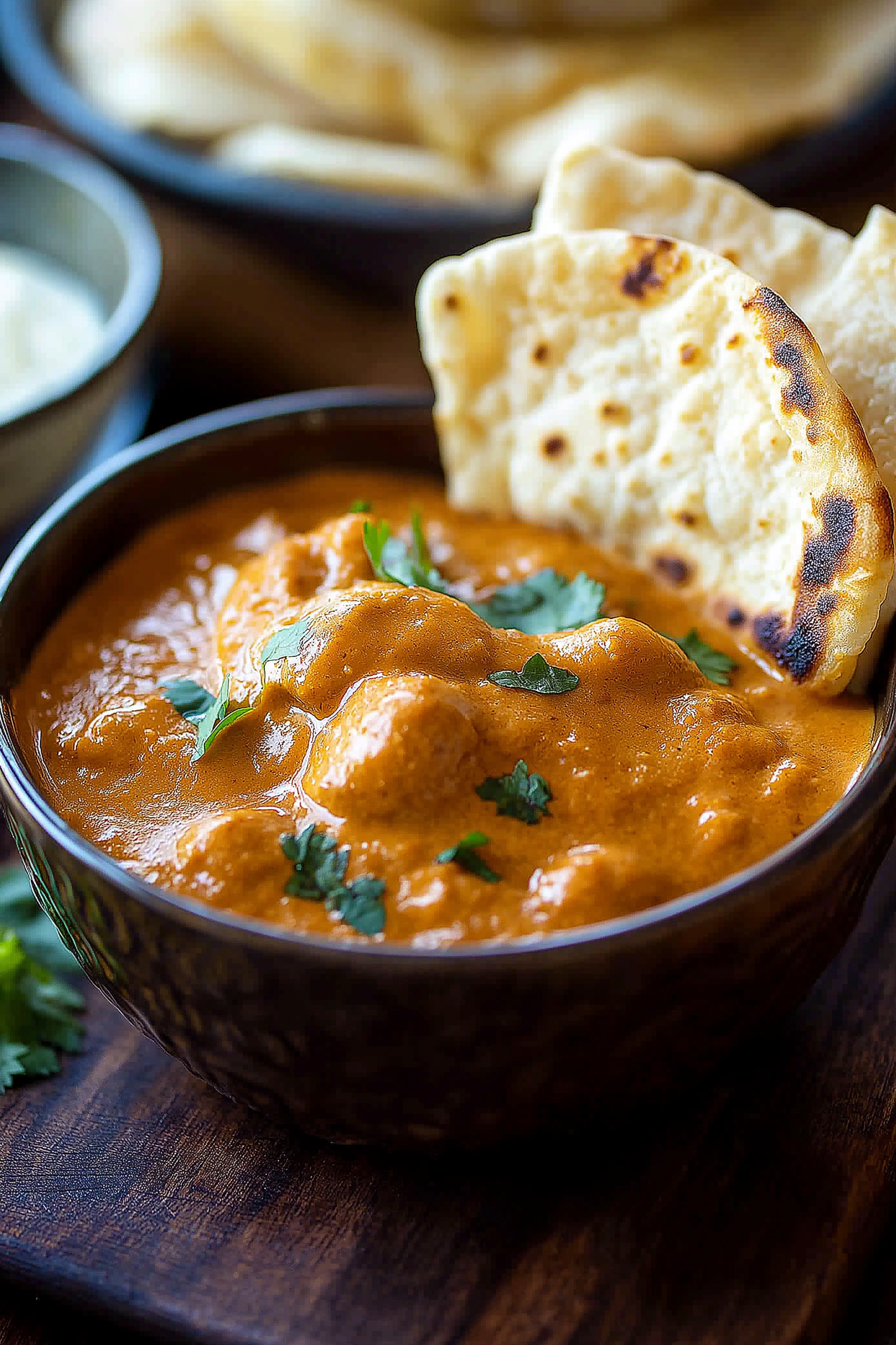 what to serve with butter chicken