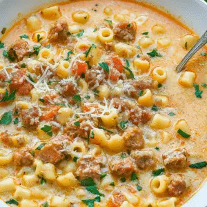 Creamy Italian Sausage Soup