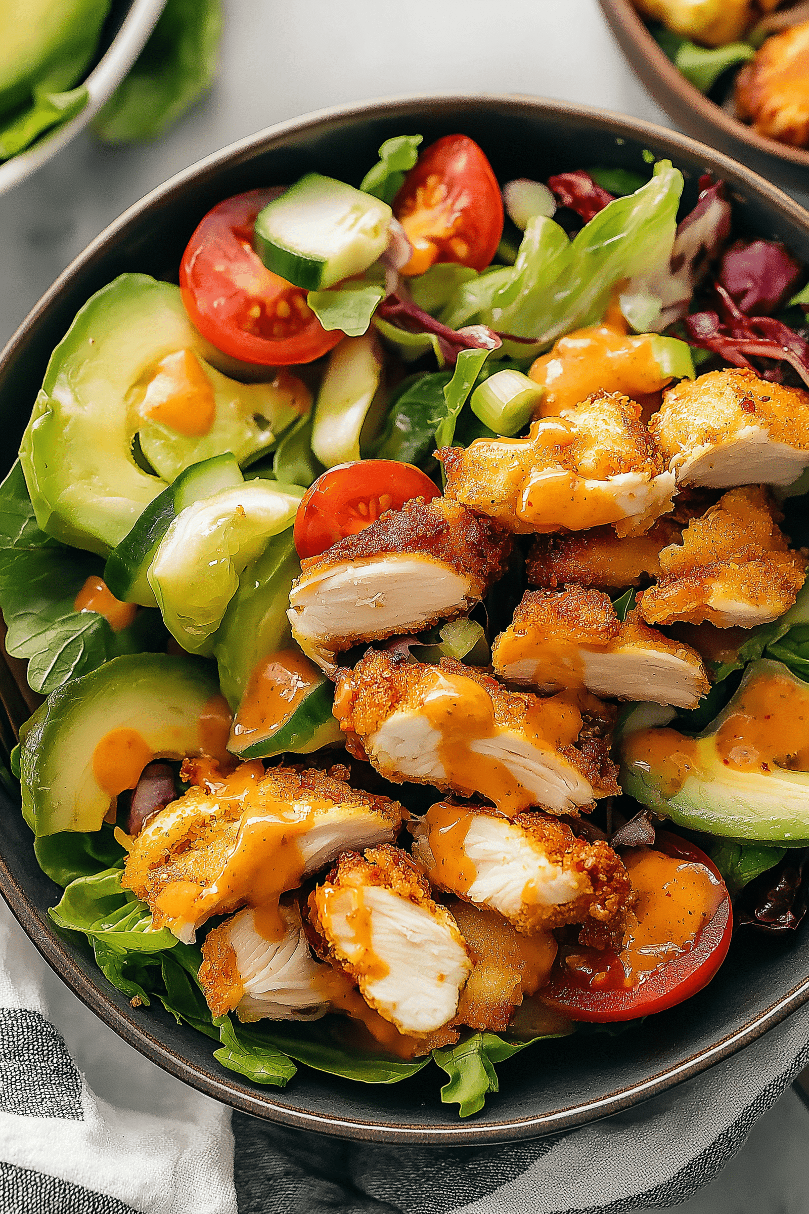 Crispy Chicken Salad