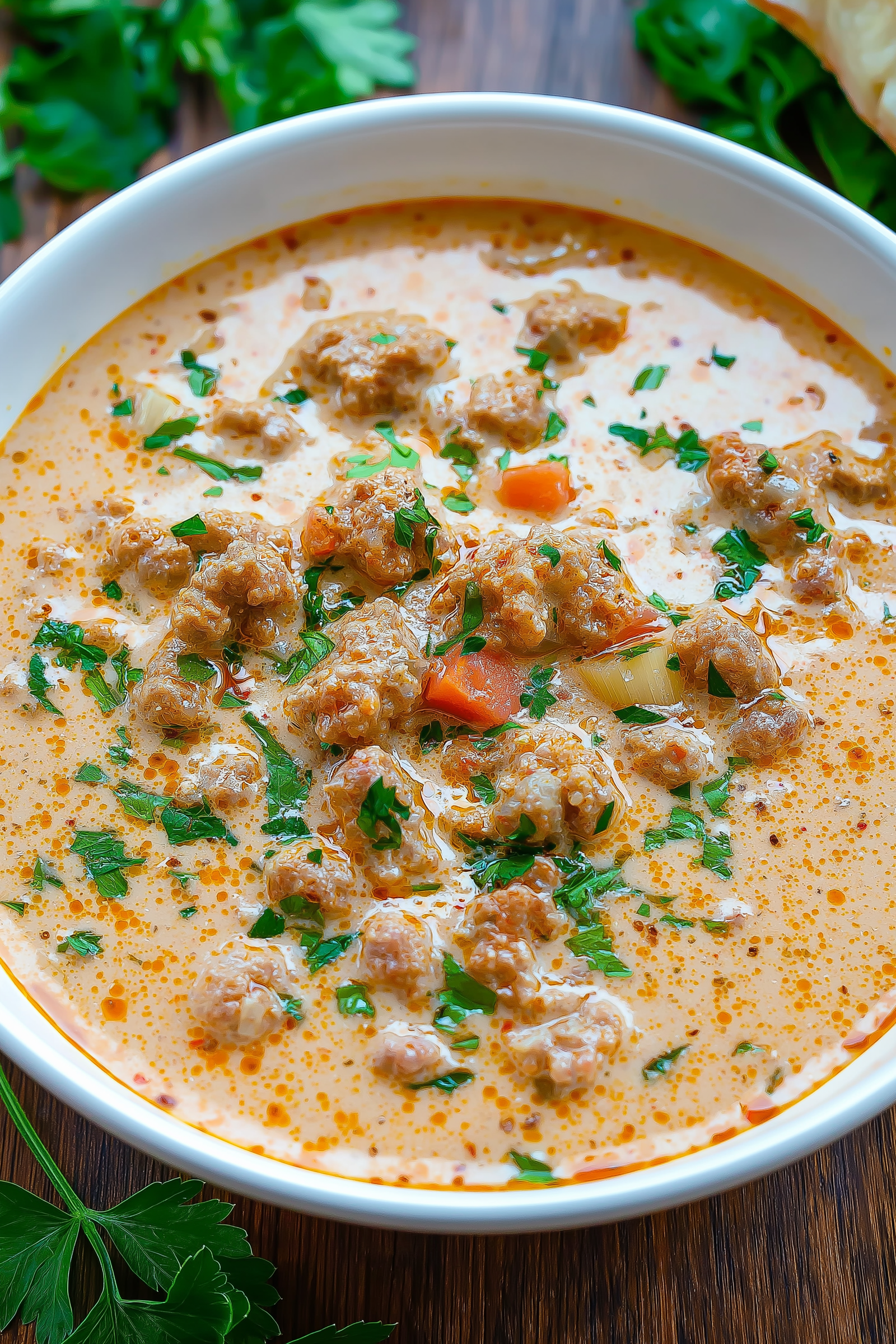 Creamy Italian Sausage Soup