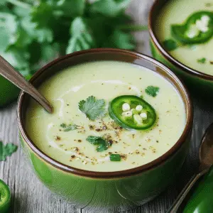 Cream of Jalapeño Soup