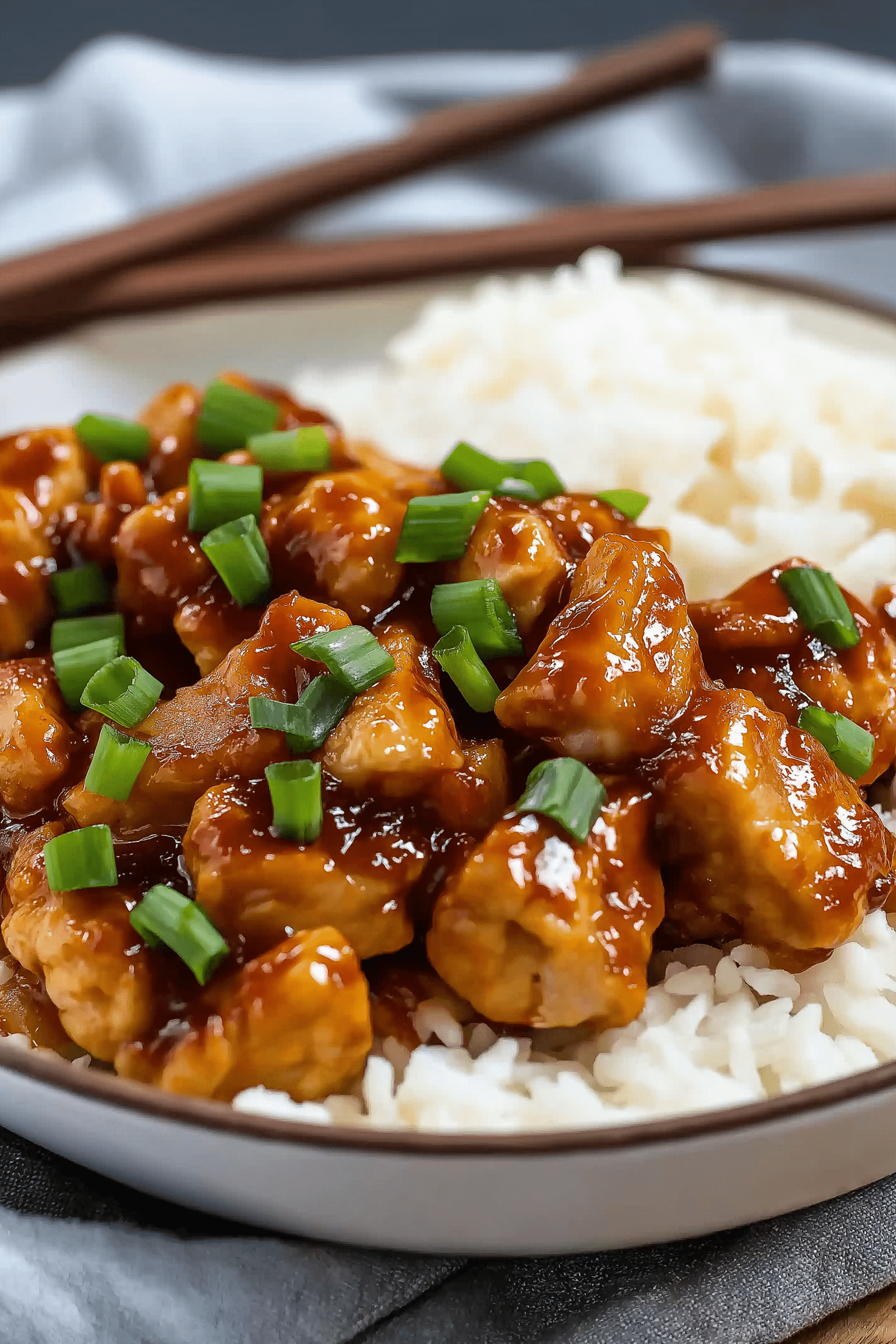 Chicken with Peanut Butter