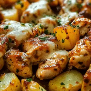 Garlic Parmesan Chicken and Potatoes