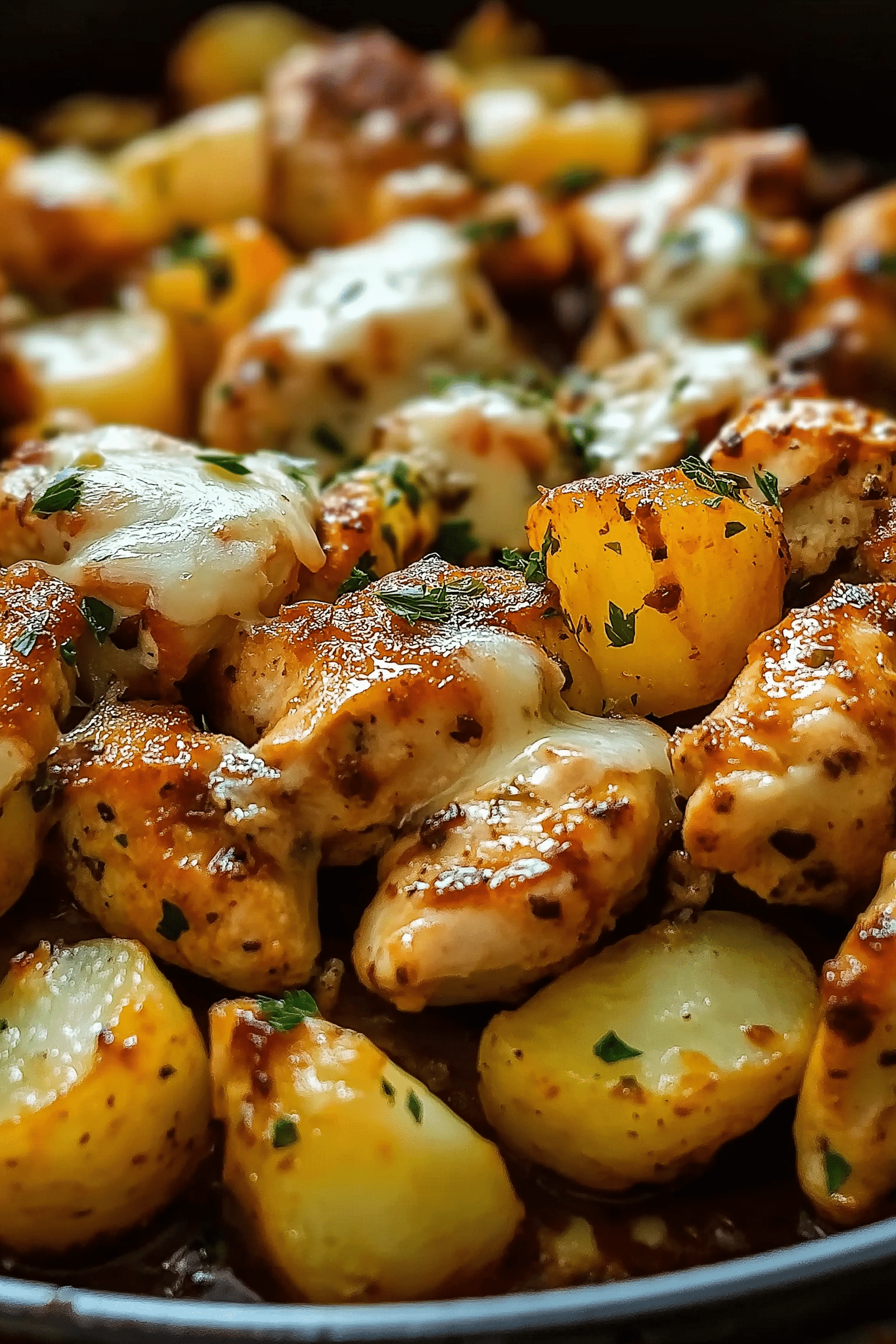 Garlic Parmesan Chicken and Potatoes