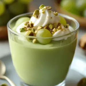 pistachio pudding recipe with grapes​