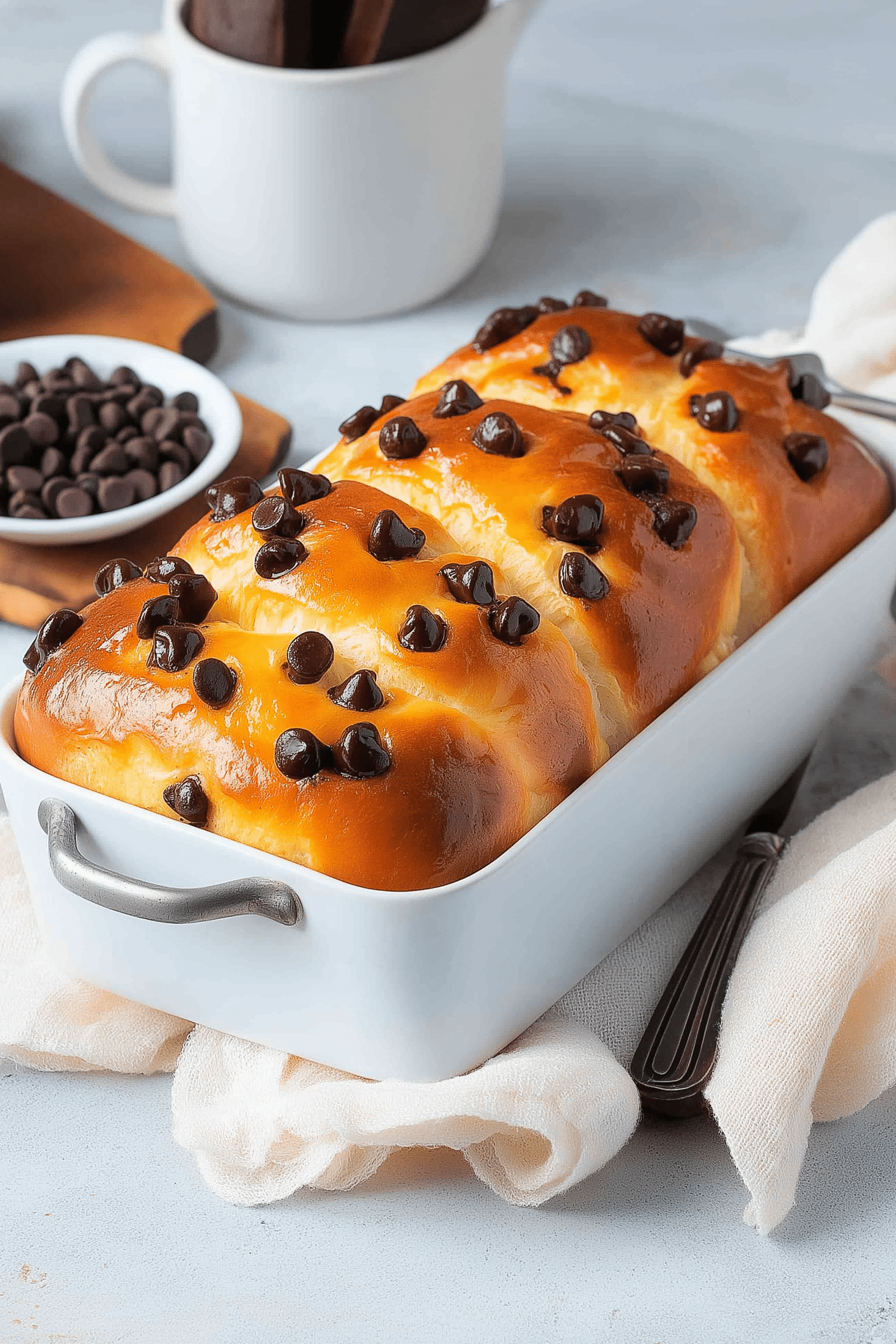 braided chocolate chip brioche recipe​