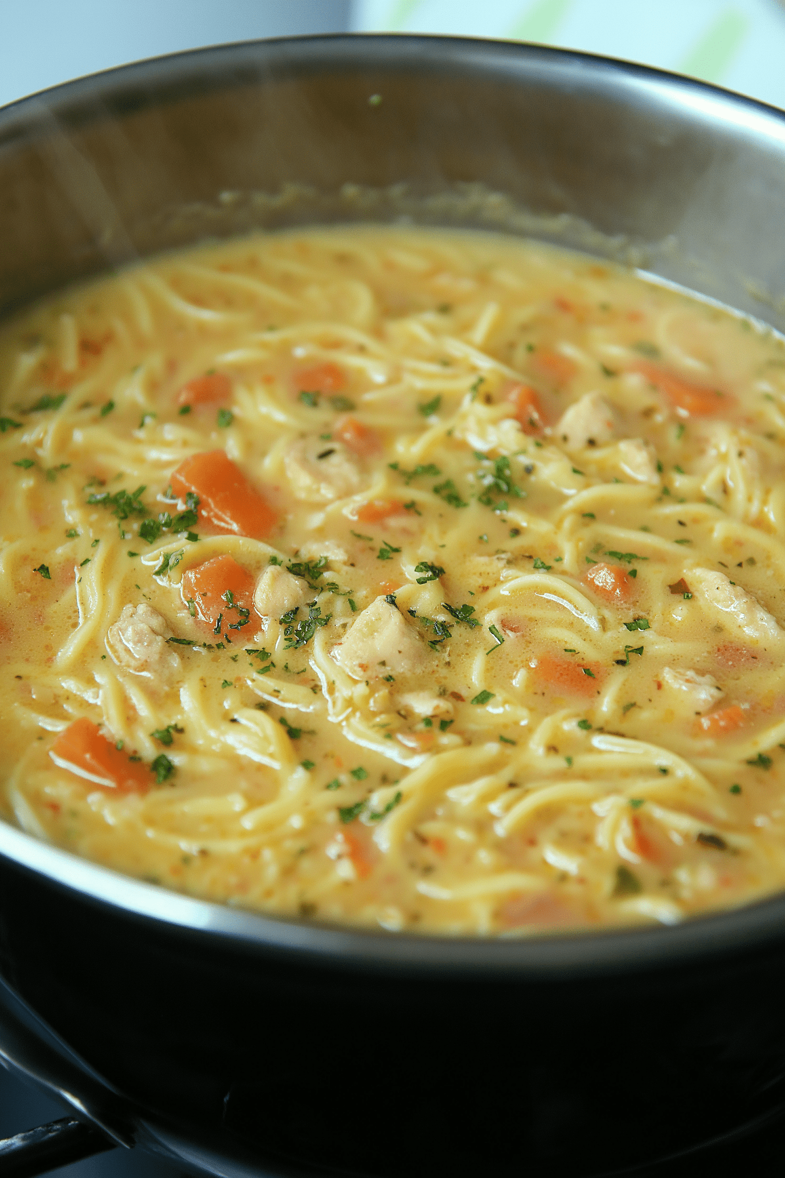 Crack Chicken Noodle Soup