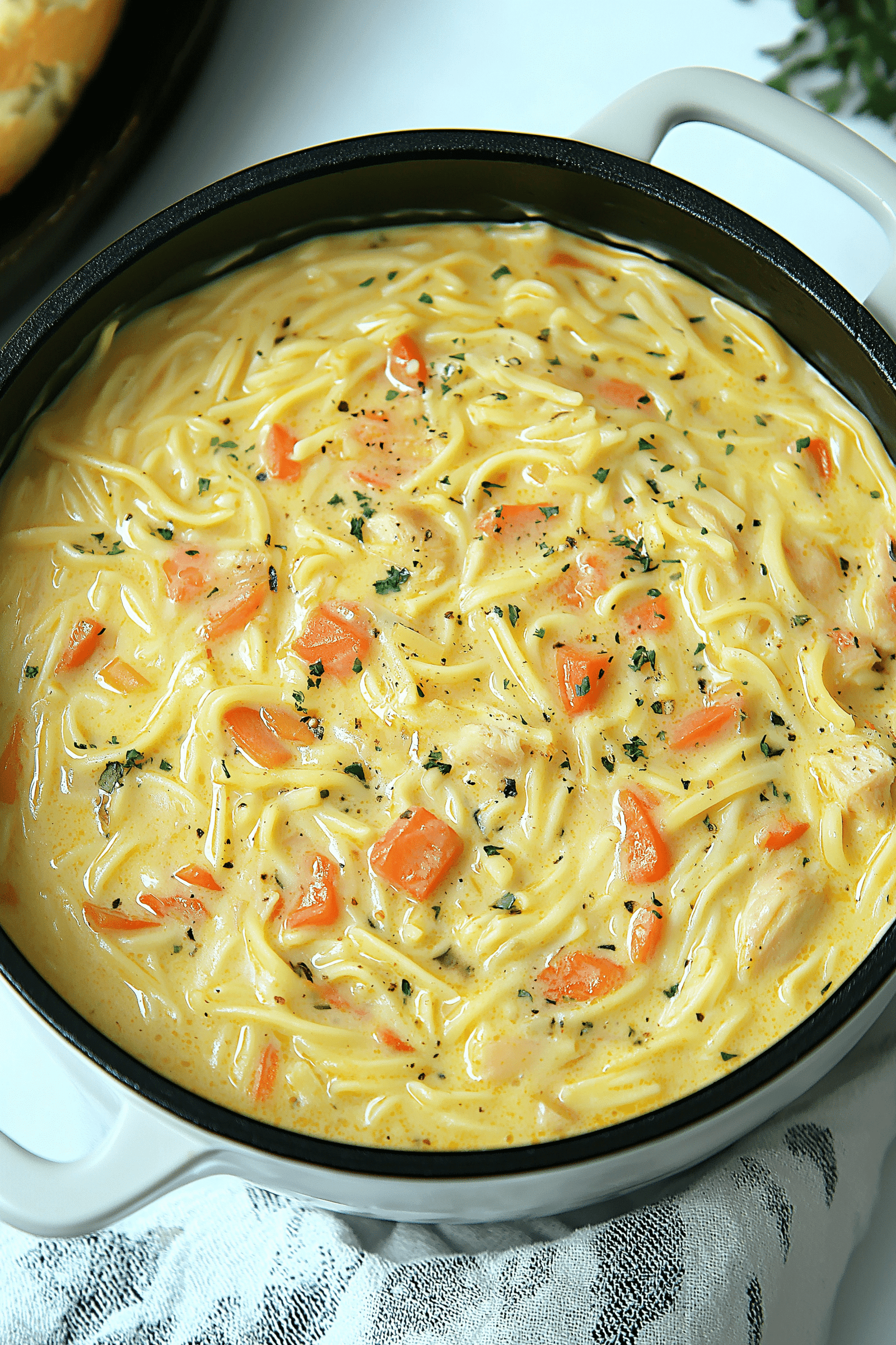 Crack Chicken Noodle Soup