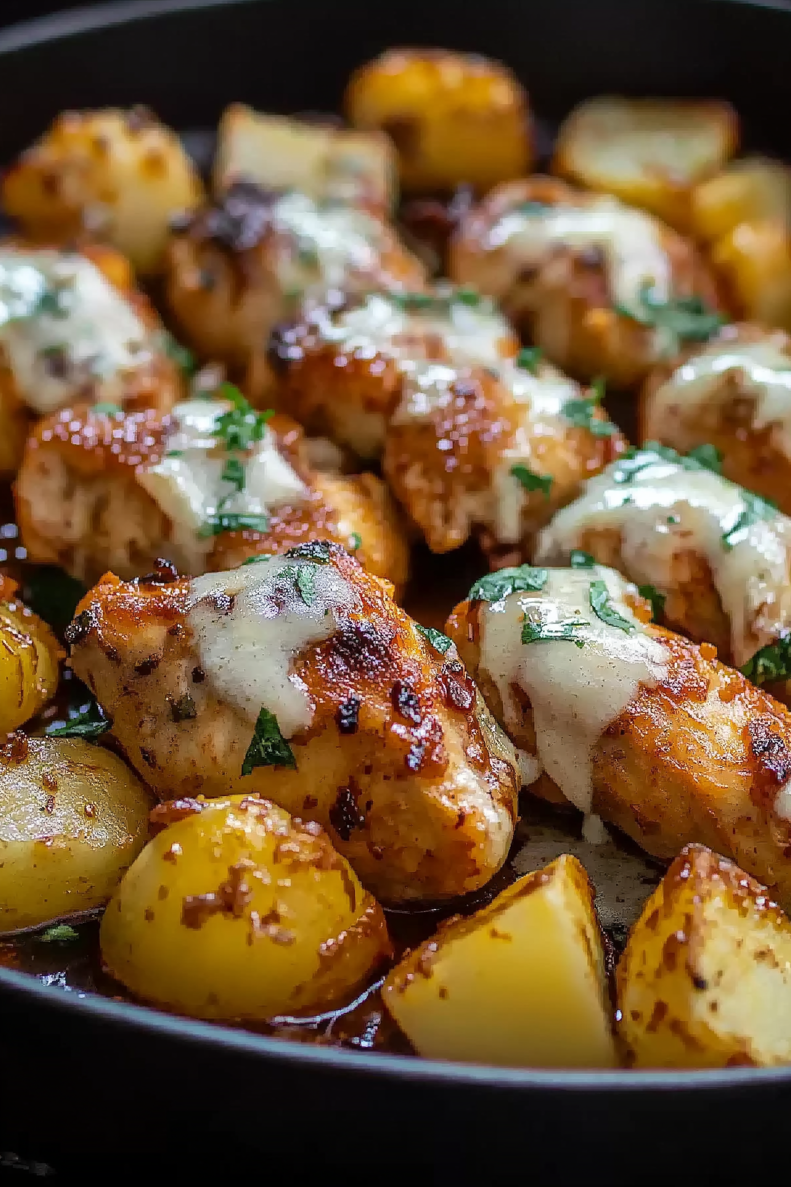 Garlic Parmesan Chicken and Potatoes