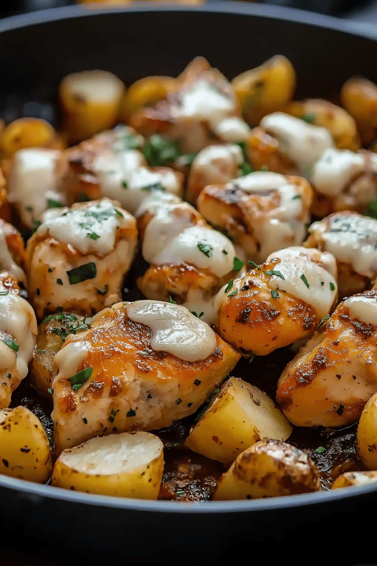 Garlic Parmesan Chicken and Potatoes