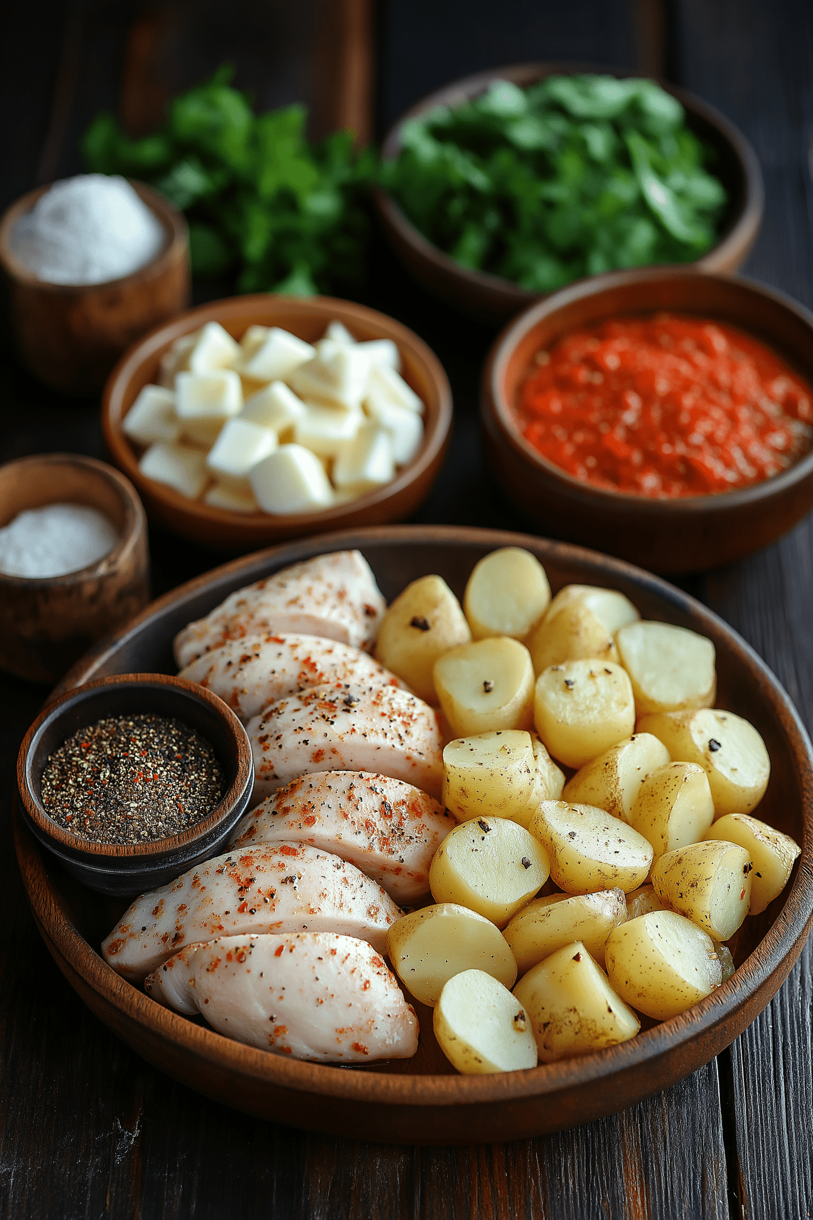 Garlic Parmesan Chicken and Potatoes