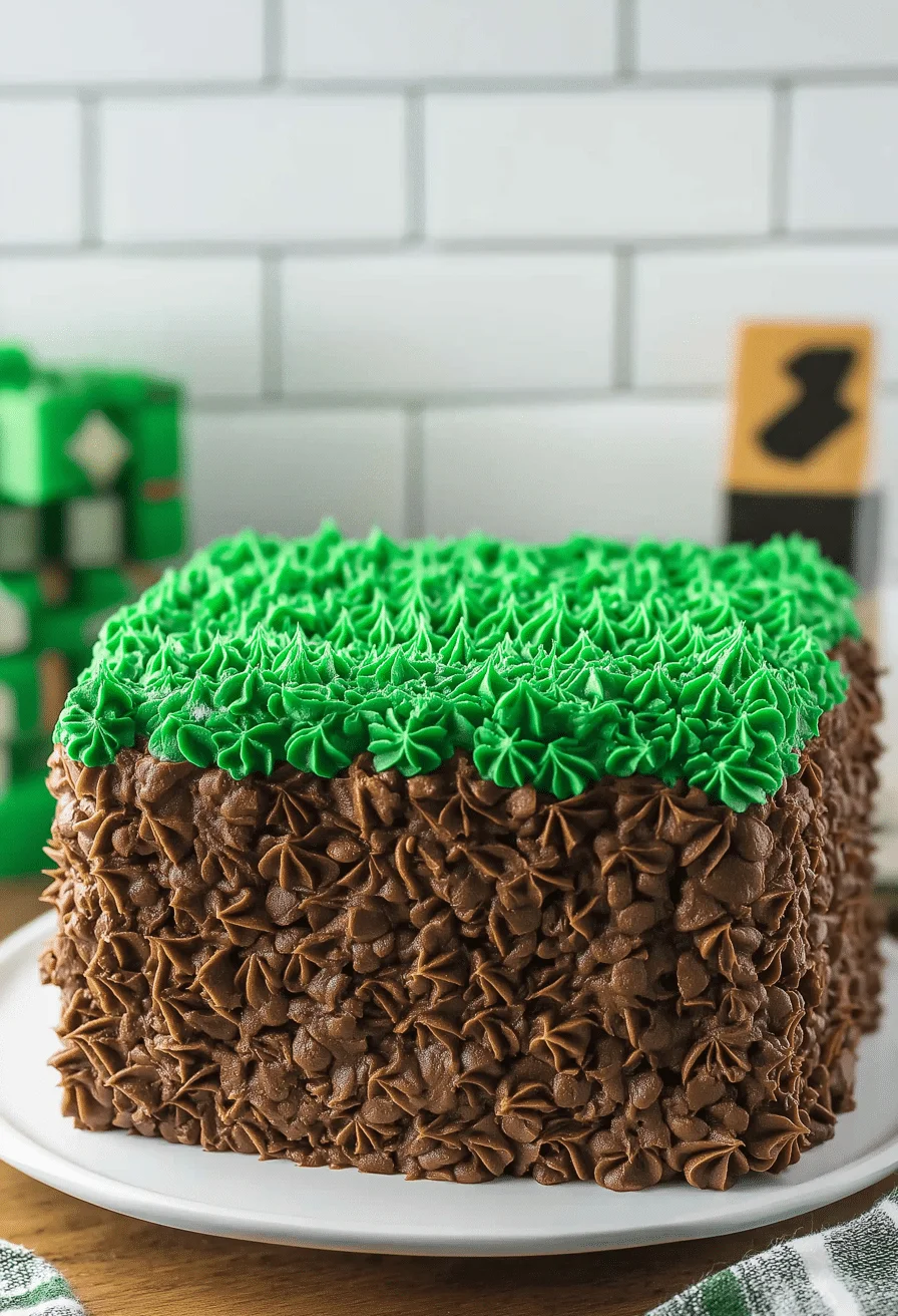 Minecraft Cake