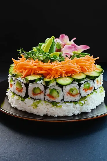 sushi cake​