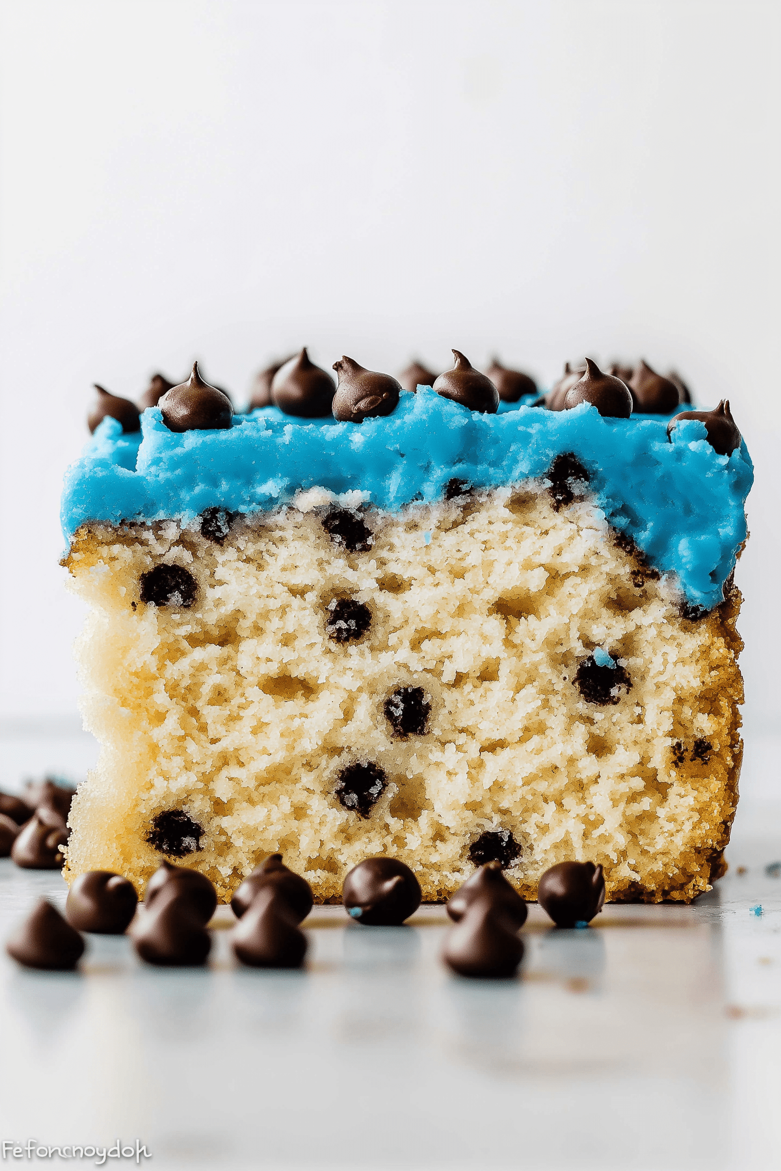 cookie monster cake