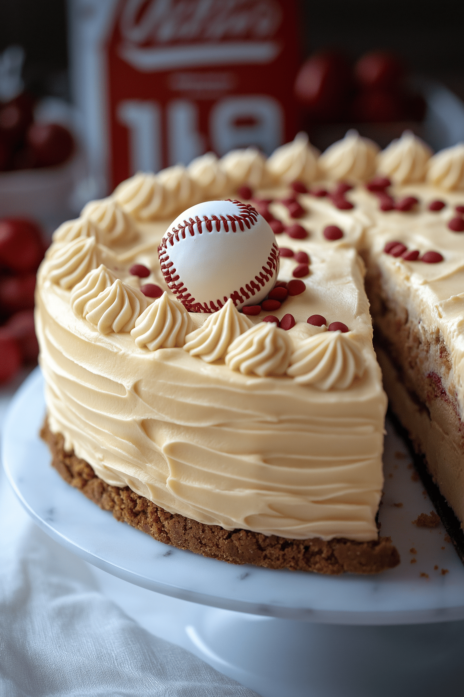 baseball cake