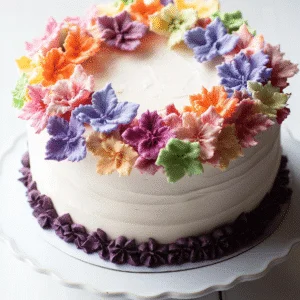 flower cake