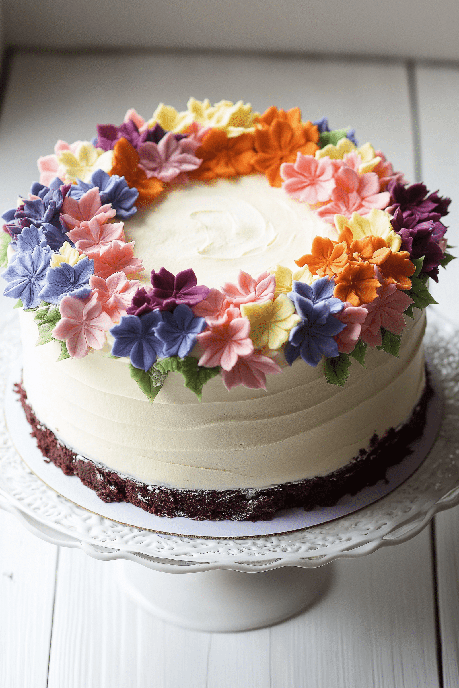 flower cake