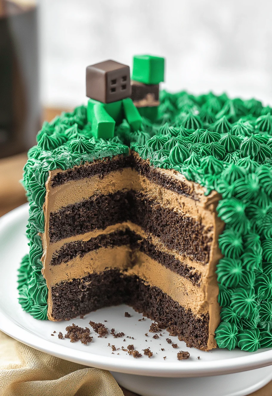 Minecraft Cake