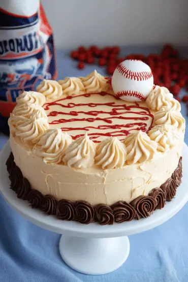 baseball cake