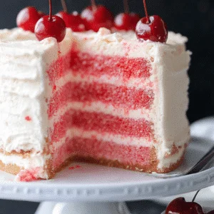 cherry chip cake​