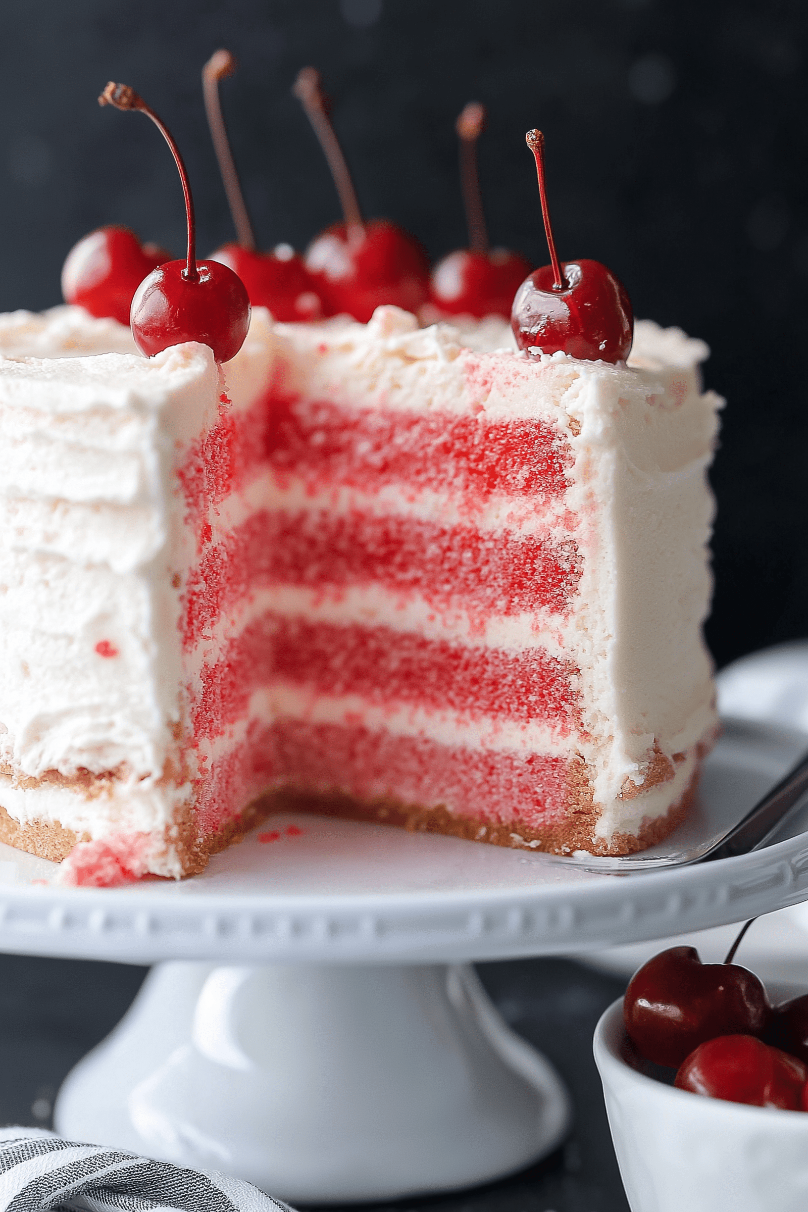 cherry chip cake​