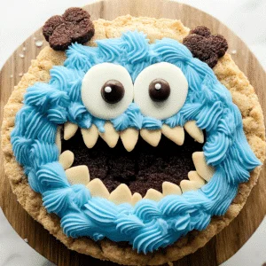 cookie monster cake