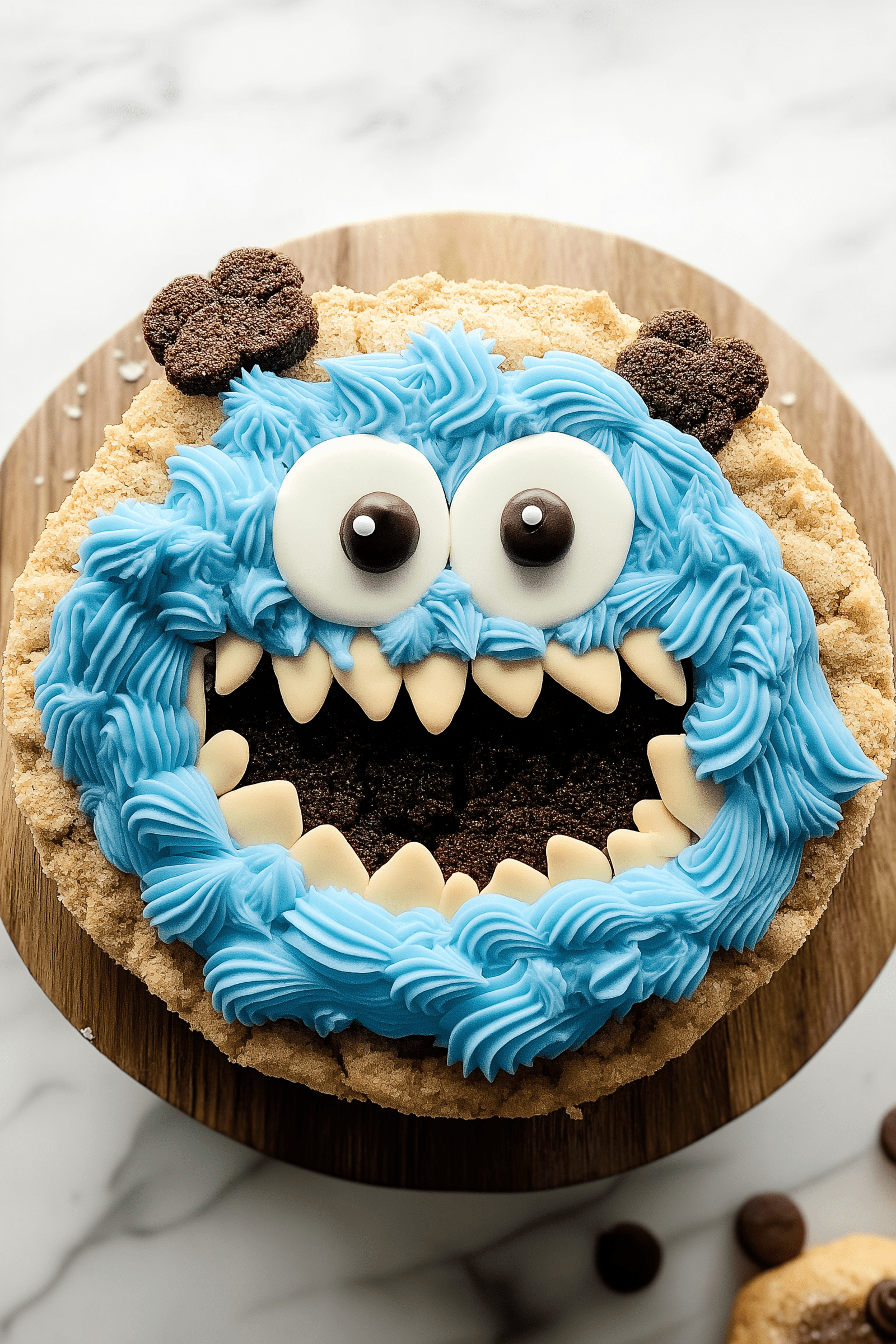 cookie monster cake