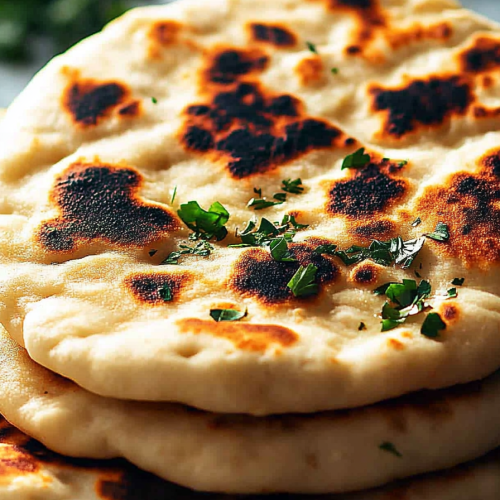 2-Ingredient Naan Bread
