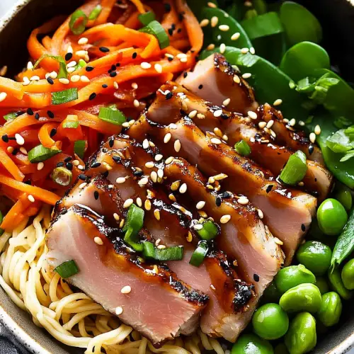 Asian Tuna Noodle Bowls