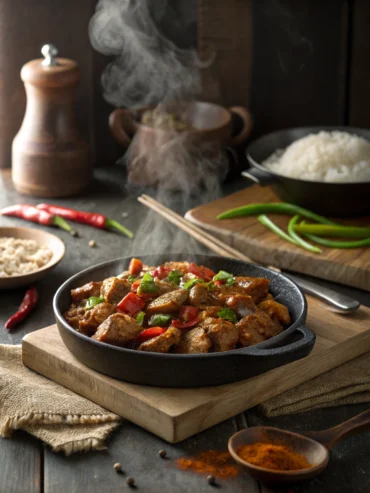 Black Pepper Chicken