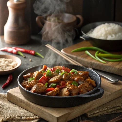 Black Pepper Chicken