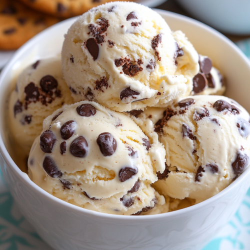 Chocolate Chip Cookie Dough Ice Cream