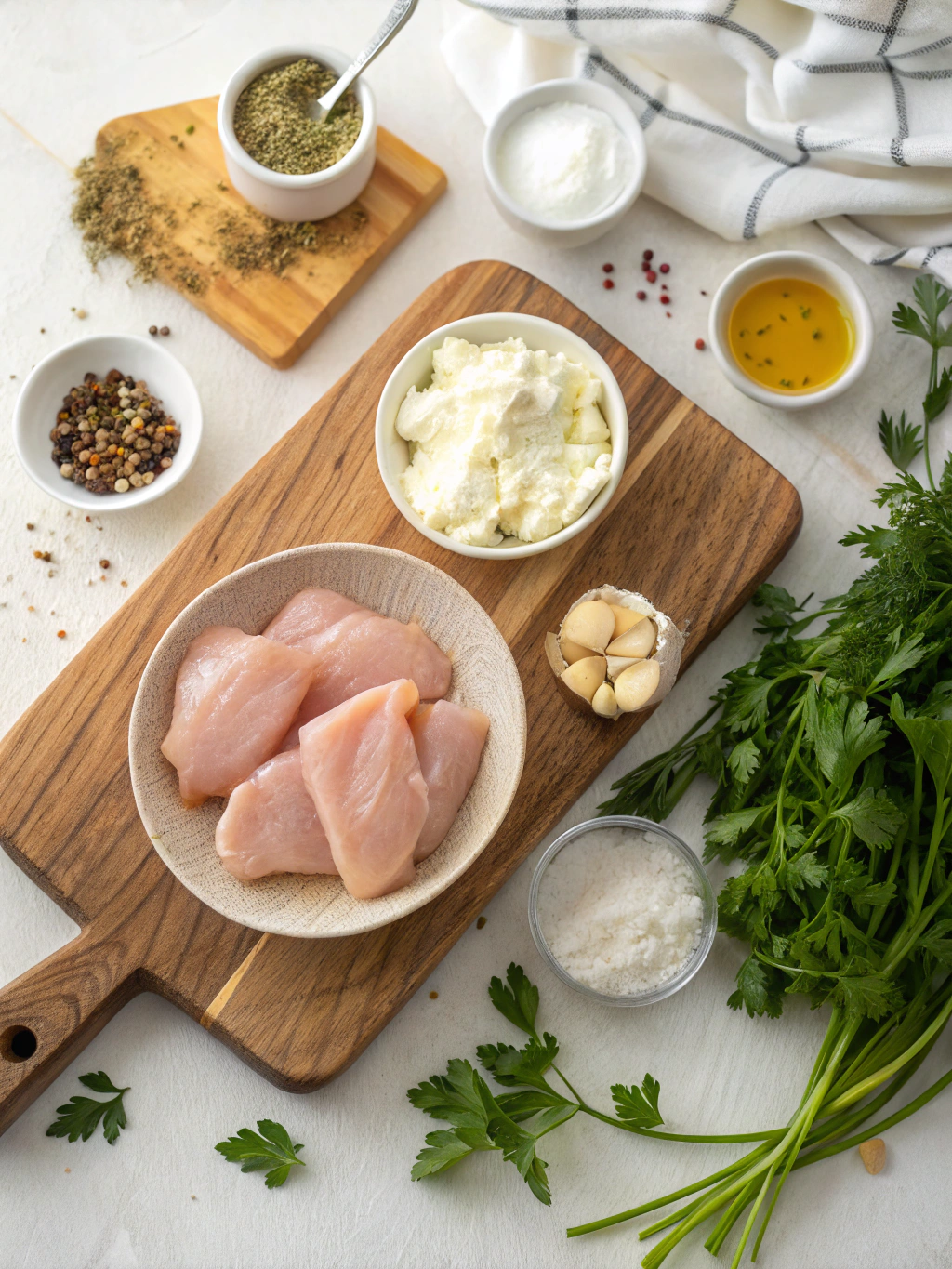 Cream Cheese Chicken ingredients