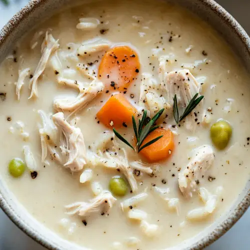 Creamy Chicken Rice Soup