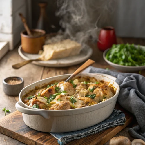 Easy Low Carb Chicken Casserole
