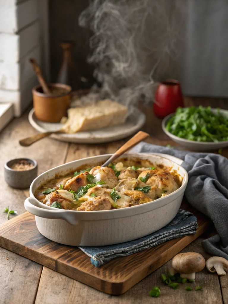 Easy Low Carb Chicken Casserole