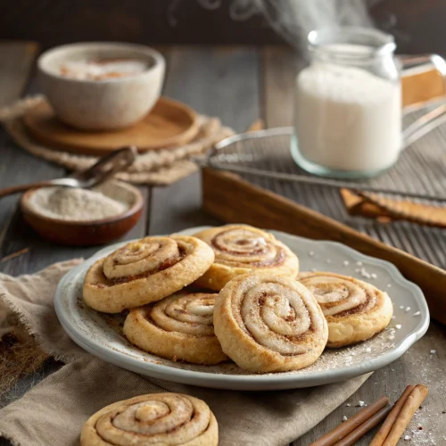Easy Soft and Chewy Cinnamon Roll Sugar Cookies Recipe
