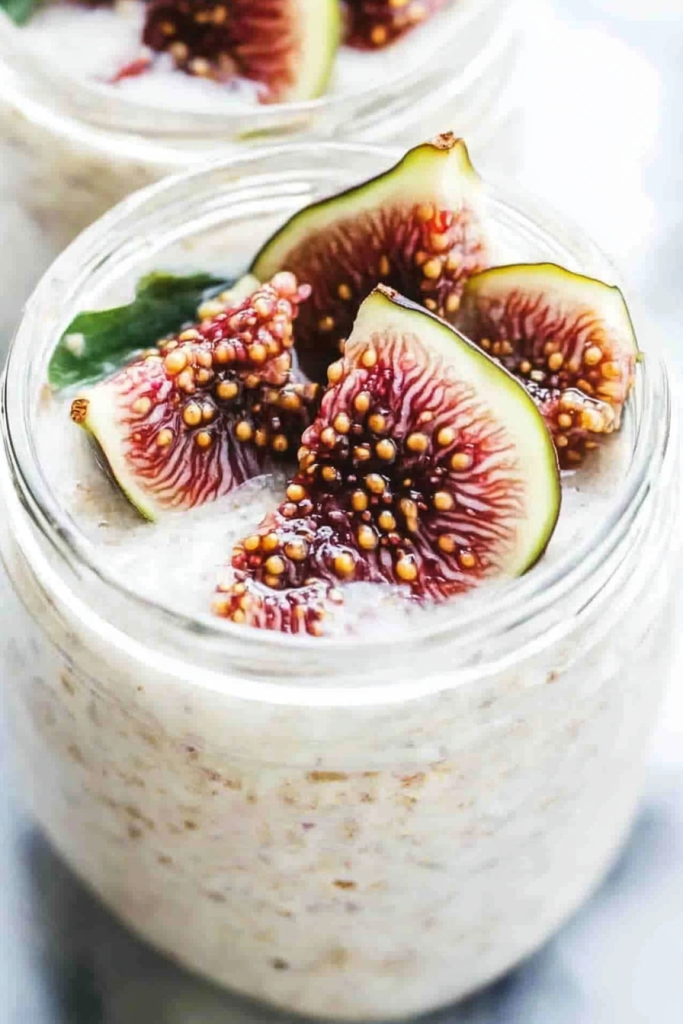Fig Honey Overnight Oats