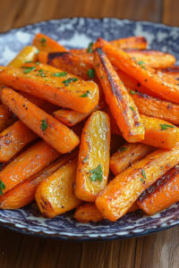 Garlic Butter Roasted Carrots