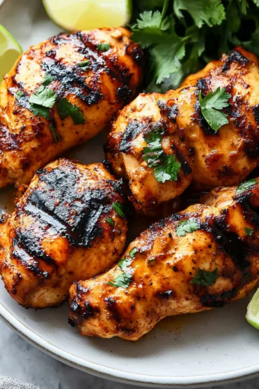 Grilled Moroccan Chicken