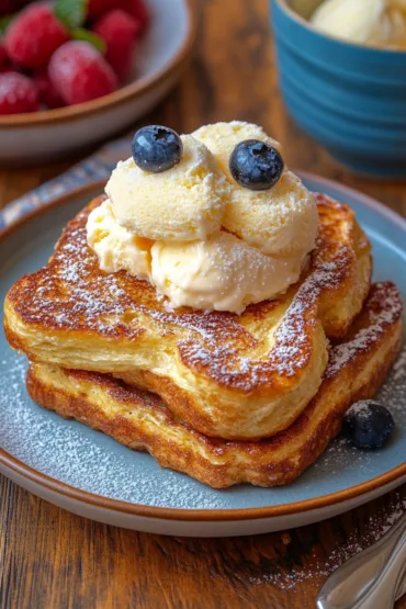 Ice Cream French Toast