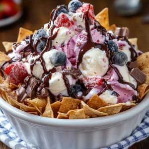 "Ice Cream Nachos: 7 Reasons They're Your Next Dessert Crush!" 4 Ice Cream Nachos