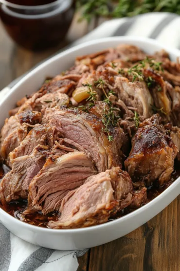 Italian Red Wine Pork Roast