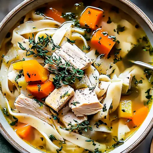 Italian Turkey Vegetable Noodle Soup