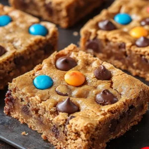 How to Make 7-Layer Monster Cookie Bars Your Family Will Devour! 4 Monster Cookie Bars