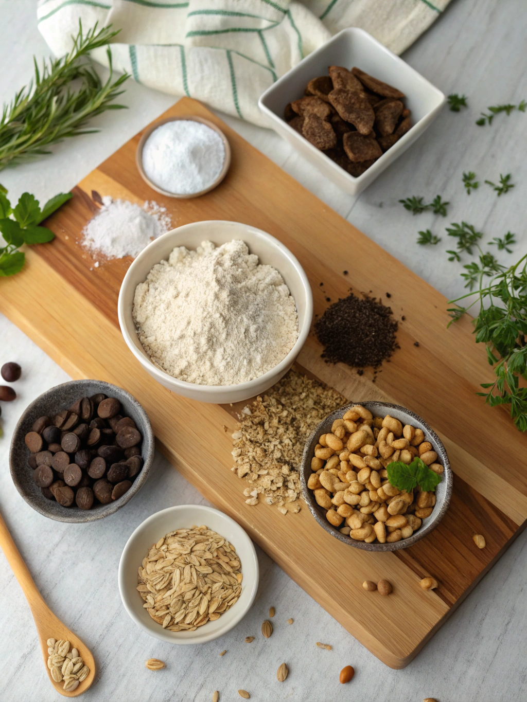 Monster Cookie Bars ingredients