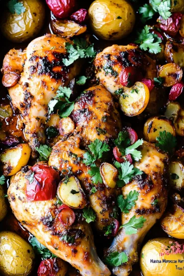 Moroccan Harissa Chicken Tray Bake